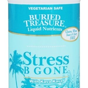 Estresse B Ido com Kava Kava Alto Potência - 16 fl. oz. Buried Treasure Products