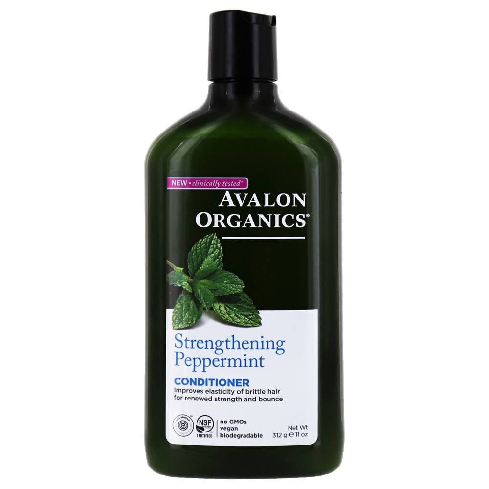 Reforço Condicionador Peppermint - 11 fl. oz. (Anteriormente revitalizante) Avalon Organics