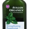 Comprar shampoo reforço da hortelã-pimenta - 11 fl. Oz. Avalon organics preço no brasil absorventes cuidados pessoais & beleza suplemento importado loja 9 online promoção -