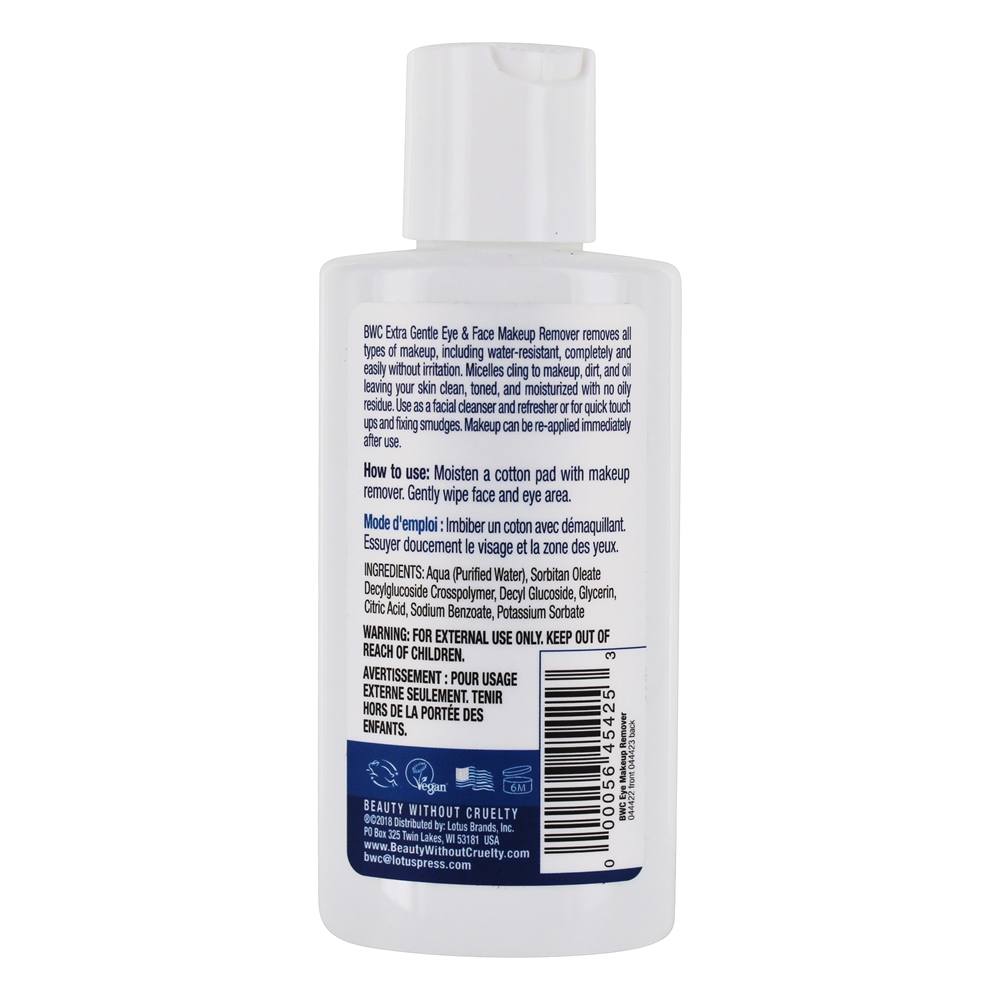 Removedor de Maquilhagem para Olhos e Rostos Água Micelar - 4 fl. oz. Beauty Without Cruelty - Imagem 2