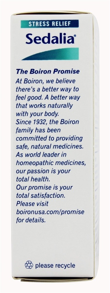 Sedalia Homeopathic Medicine para alívio do estresse - 60 Tablets Boiron - Imagem 4