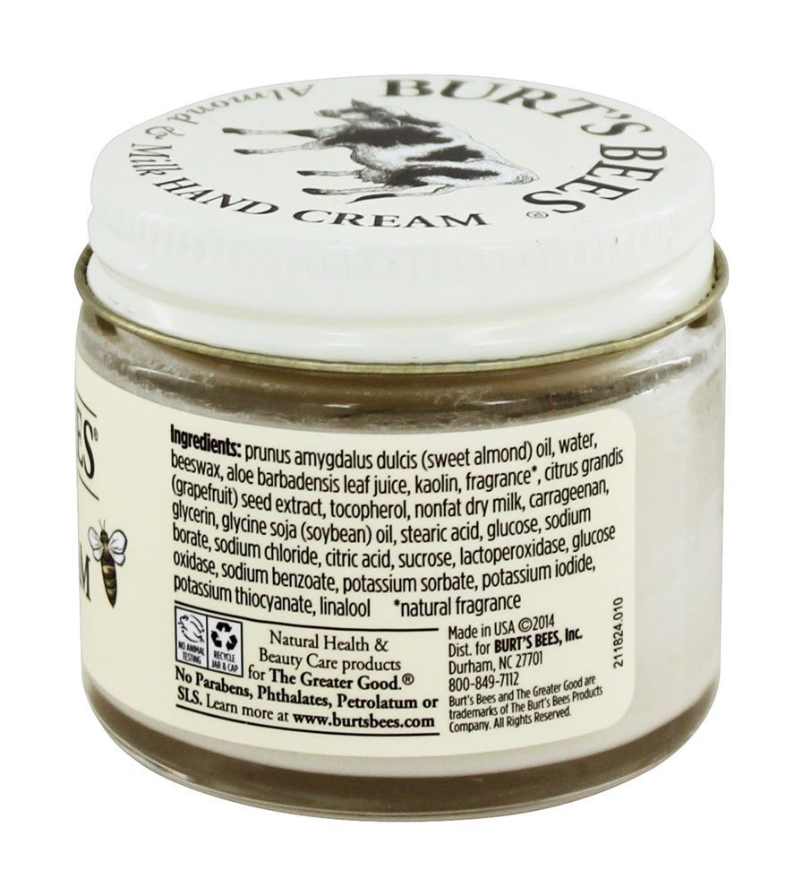 Creme de cera de abelha com leite de amêndoa - 2 oz. Burt's Bees - Imagem 2