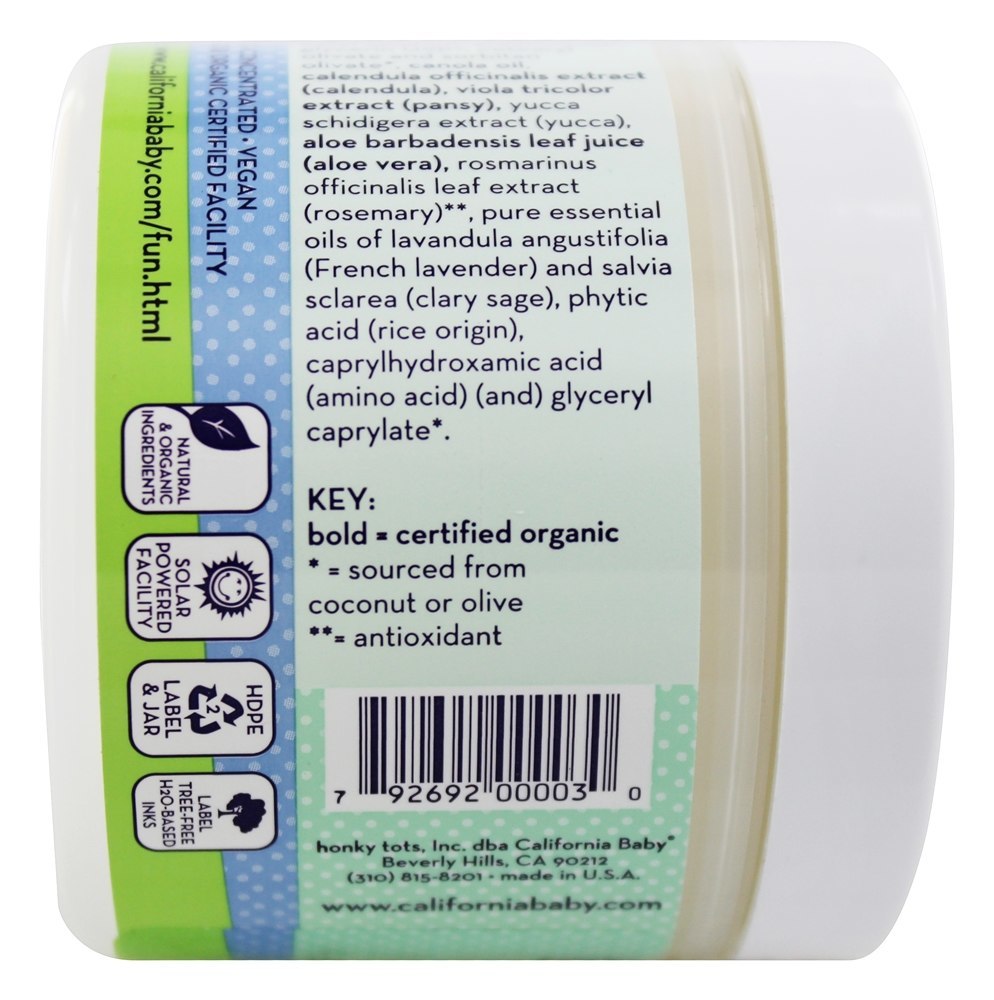 Creme Hidratante Botânico Aromaterapia Calmante - 4 oz. California Ba - Imagem 5