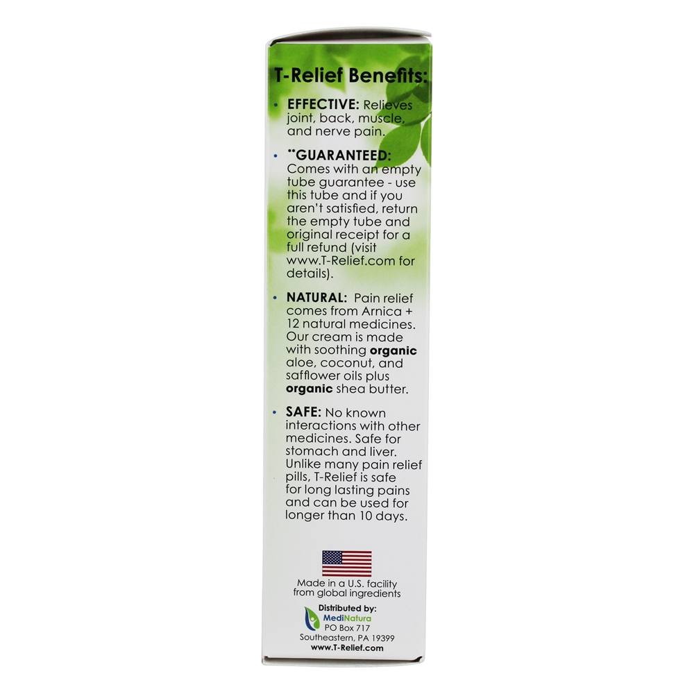 Pomada T-Relief - 2 fl. oz. MediNatura - Imagem 4