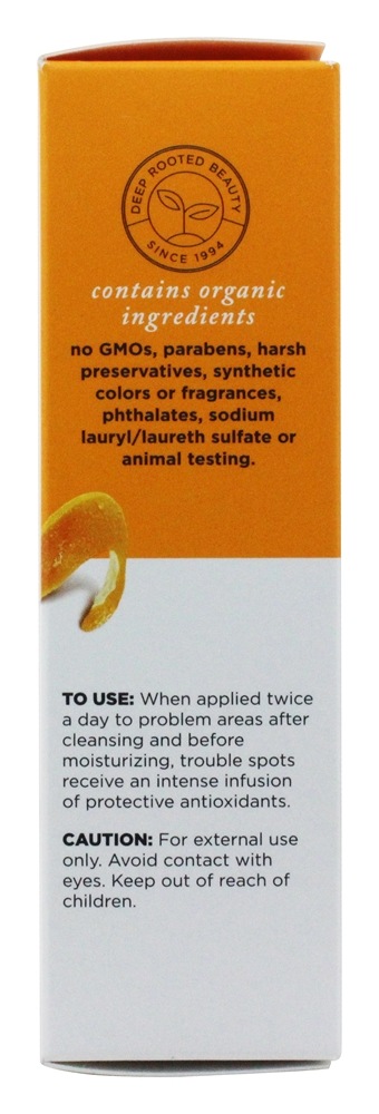 Vitamina C Renovação Vitalidade Facial Serum - 1 fl. oz. (Anteriormente Defesa contra o envelhecimento da pele, nutritiva) Avalon Organics - Imagem 2