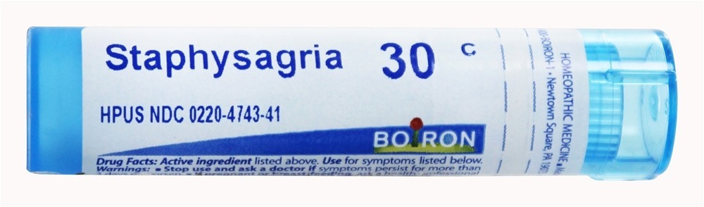 Staphysagria 30 C - Boiron 80 Boiron