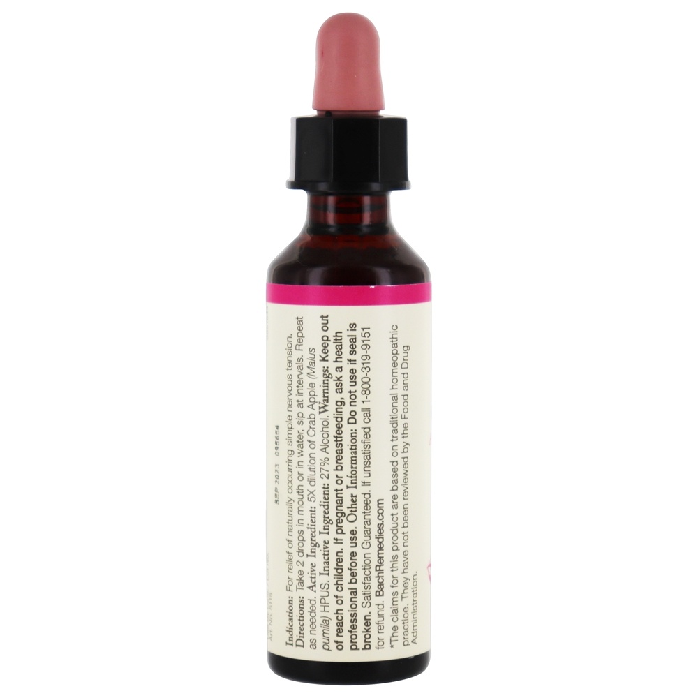 Bach flor Original remédio conta-gotas caranguejo maçã flor essência - 20 ml. Bach - Imagem 2