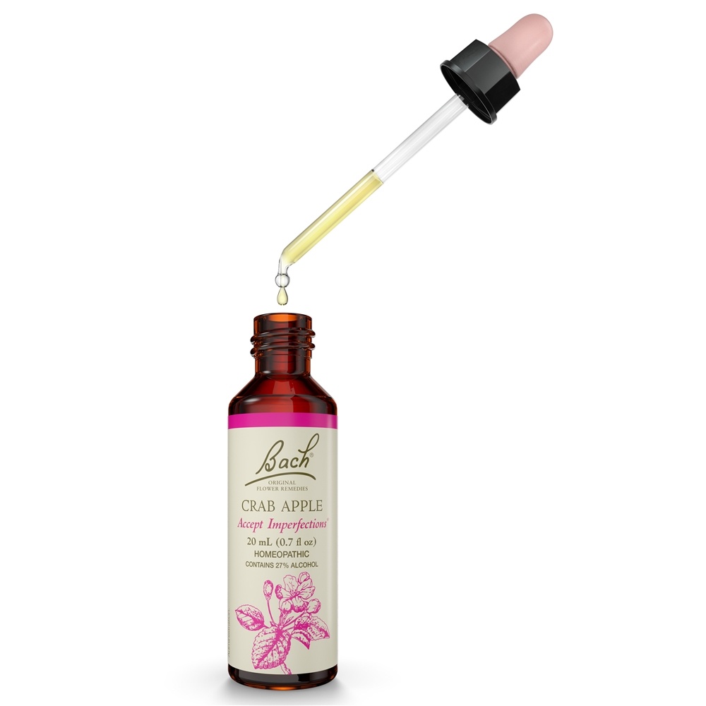 Bach flor Original remédio conta-gotas caranguejo maçã flor essência - 20 ml. Bach - Imagem 4