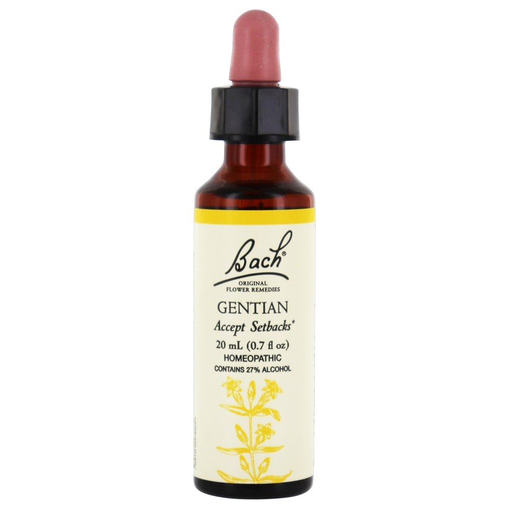 Bach Original Flor Remédio Conta-gotas Flor De Genciana Essência - 20 ml. Bach