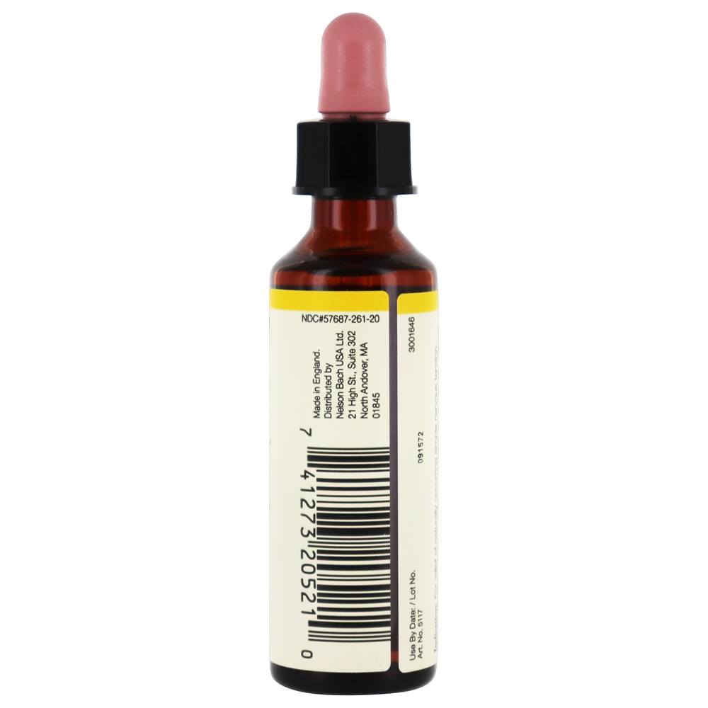 Bach Original Flor Remédio Conta-gotas Flor De Genciana Essência - 20 ml. Bach - Imagem 3