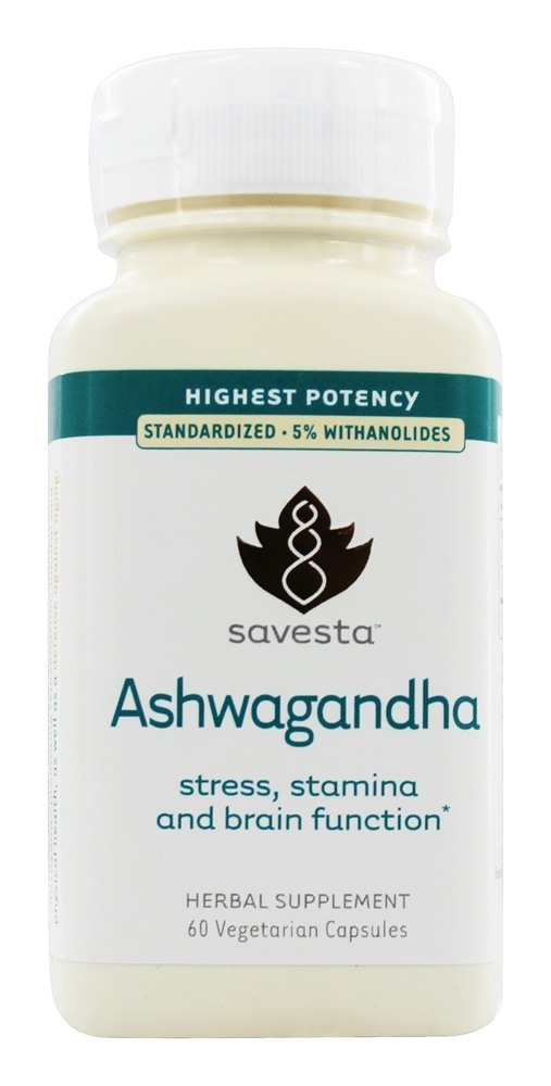 Ashwagandha Estresse Resistência e Envelhecimento Saudável Maior Potência - 60 Cápsulas vegetarianas anteriormente Ayurceutics Pegasus Savesta