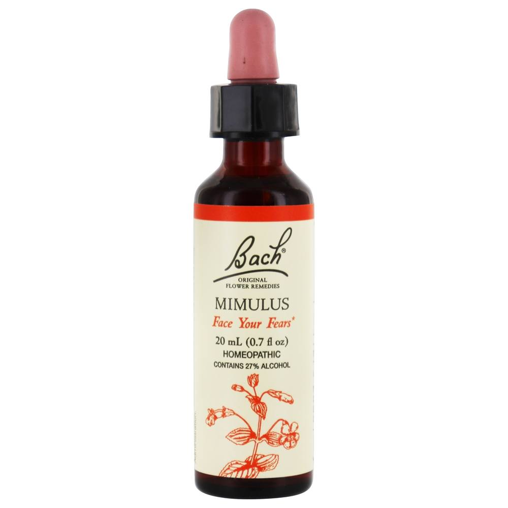 Bach Flor Original Remédio Dropper Mimulus Flower Essence - 20 ml. Bach