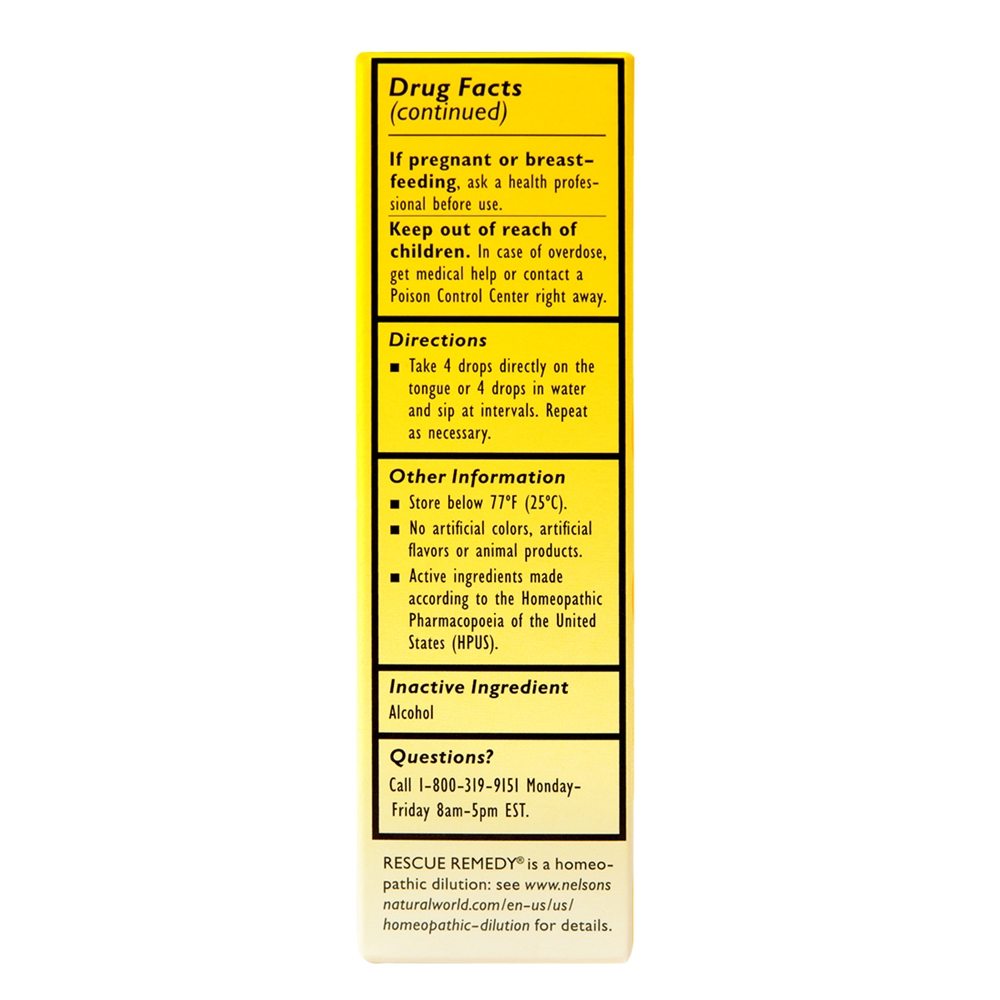 Rescue Remedy Dropper - 20 ml. Bach - Imagem 4