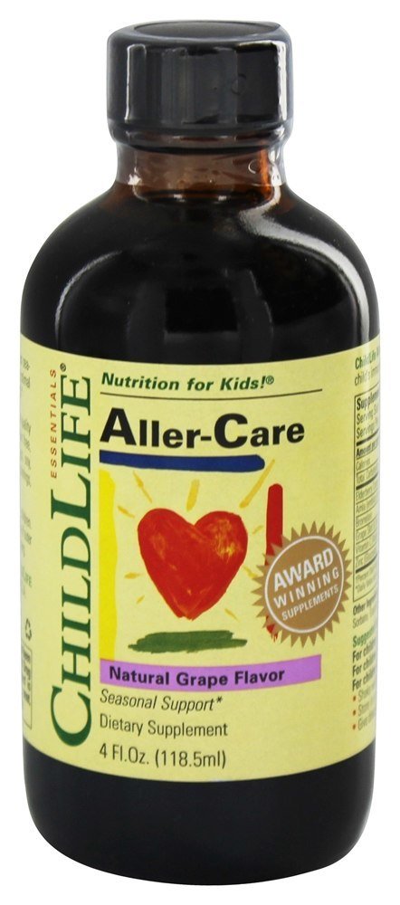 Uva para crianças Aller-Care - 4 oz. Anteriormente Aller-gease Child Life Essentials