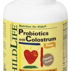 Colostro com probióticos em pó de laranja / abacaxi - 50 Gramas Child Life Essentials