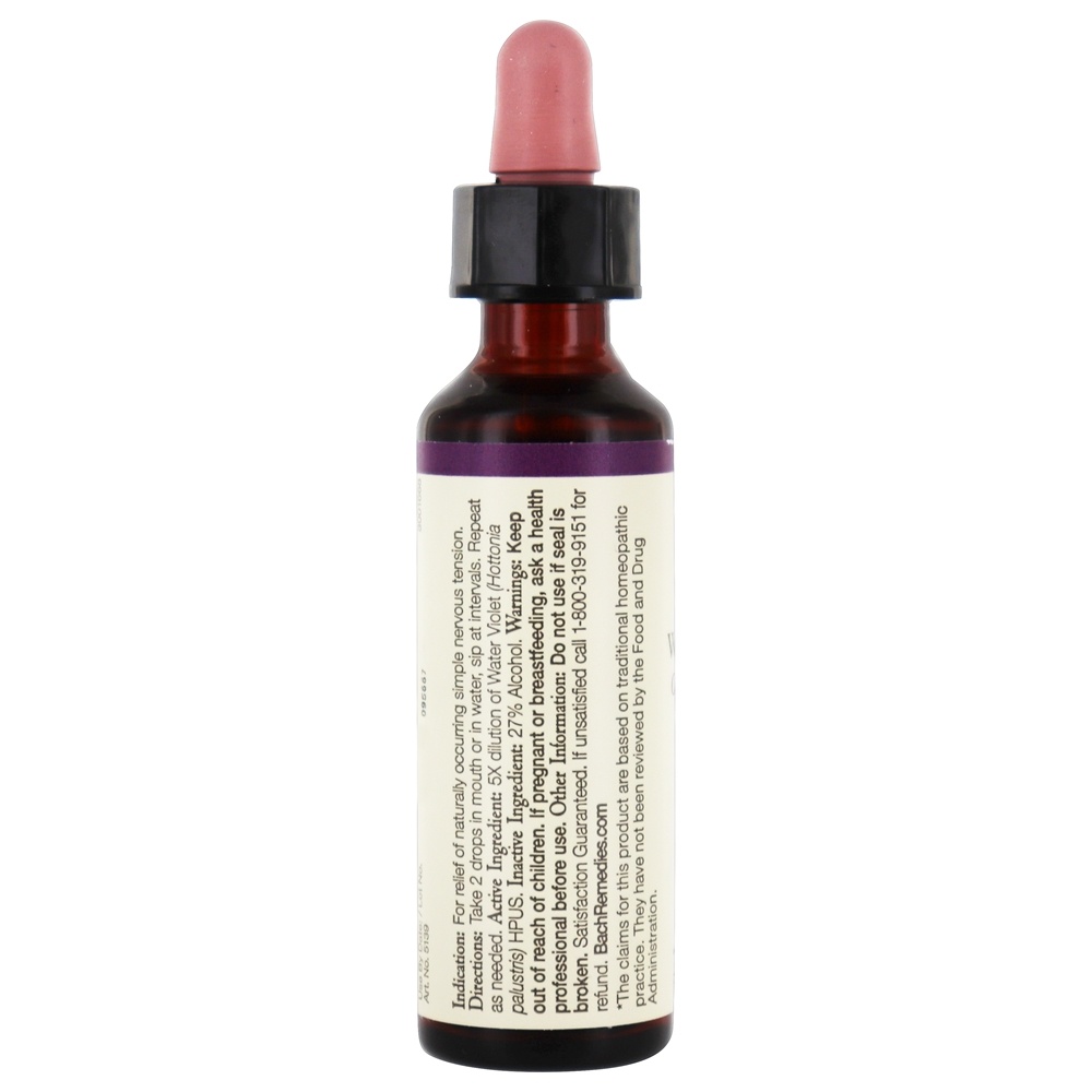 Bach Original Remédio Flor Dropper Água Violet Essência da Flor - 20 ml. Bach - Imagem 2