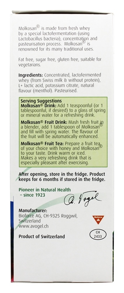 Original Molkosan - 500 ml. A.Vogel - Imagem 3
