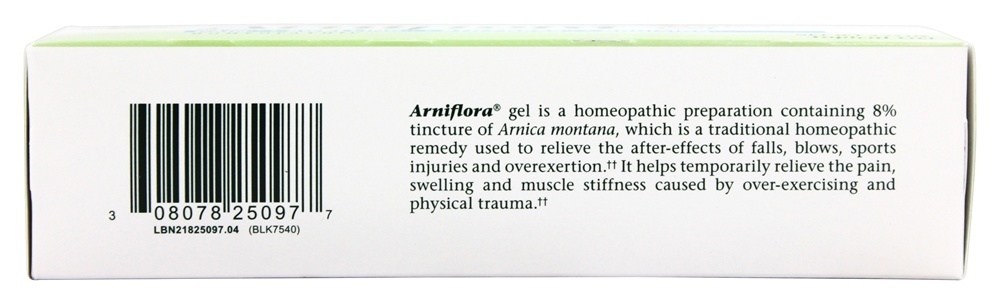 Arniflora Arnica Gel - 2.75 oz. Boericke & Tafel - Imagem 3