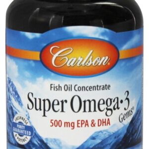 Comprar super omega-3 norueguês concentrado de óleo de peixe 1000 mg. - 100 softgels carlson labs preço no brasil ômega 3 óleo de peixe suplementos nutricionais suplemento importado loja 81 online promoção -