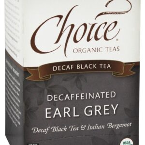Chá Cinzento Congelado Descafeinado - 16 Saquinhos de Chá Choice Organic Teas