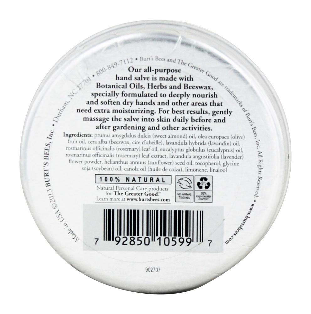 Salve a mão - 3 oz. Burt's Bees - Imagem 2