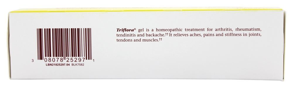 Gel de Artrite Triflora - 2.75 oz. Boericke & Tafel - Imagem 3