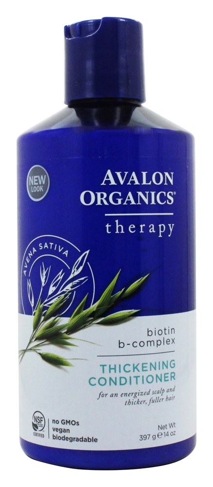 Condicionador Espessamento Biotina B Complex Therapy - 14 fl. oz. Avalon Organics