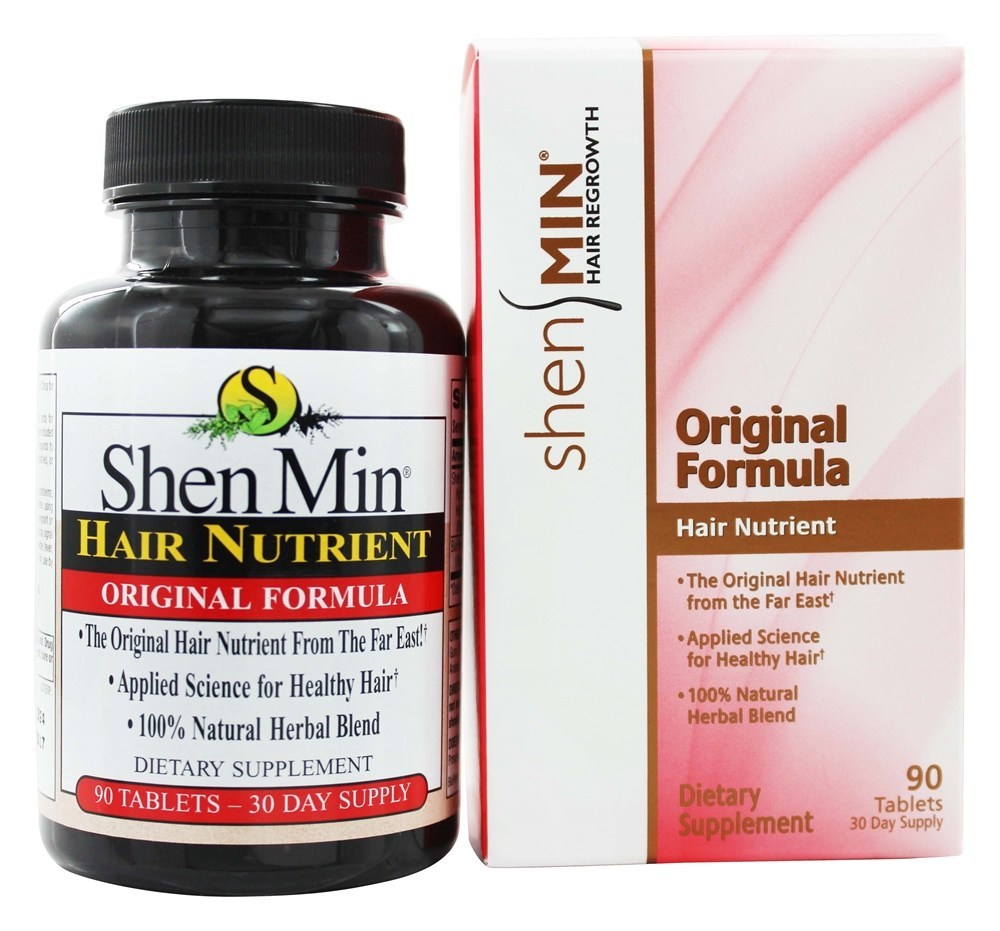 Fórmula Original de Nutrientes para o Cabelo - 90 Tablets Shen Min
