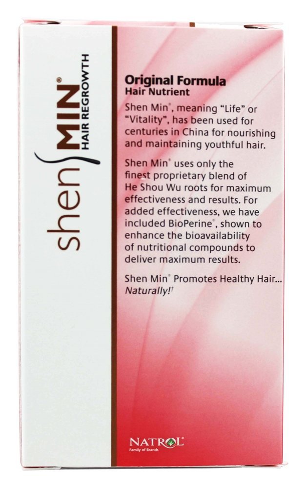Fórmula Original de Nutrientes para o Cabelo - 90 Tablets Shen Min - Imagem 3