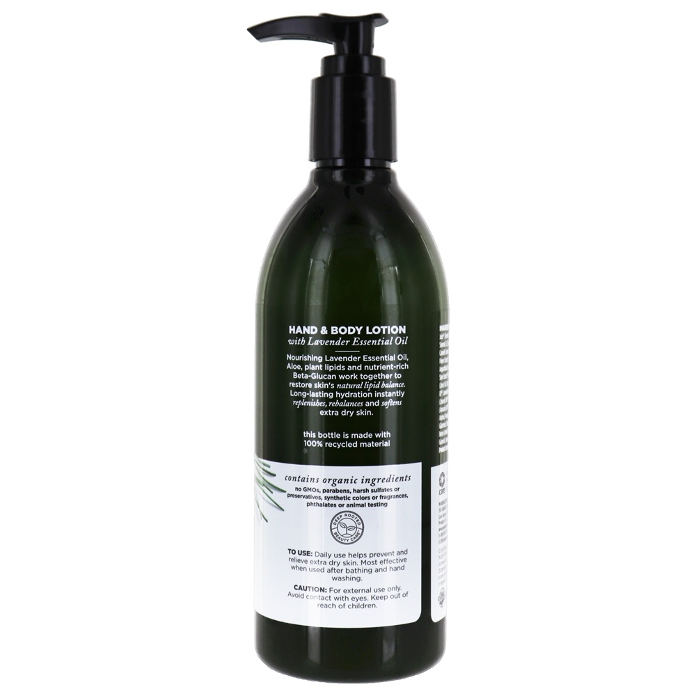 Lavanda de corpo e mão - 12 fl. oz. Avalon Organics - Imagem 3