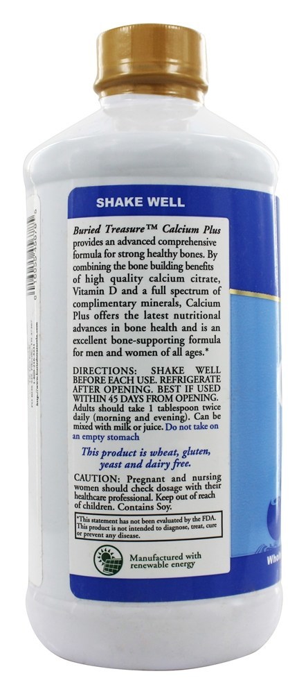 Cálcio Mais Mirtilo - 16 oz. Buried Treasure Products - Imagem 3