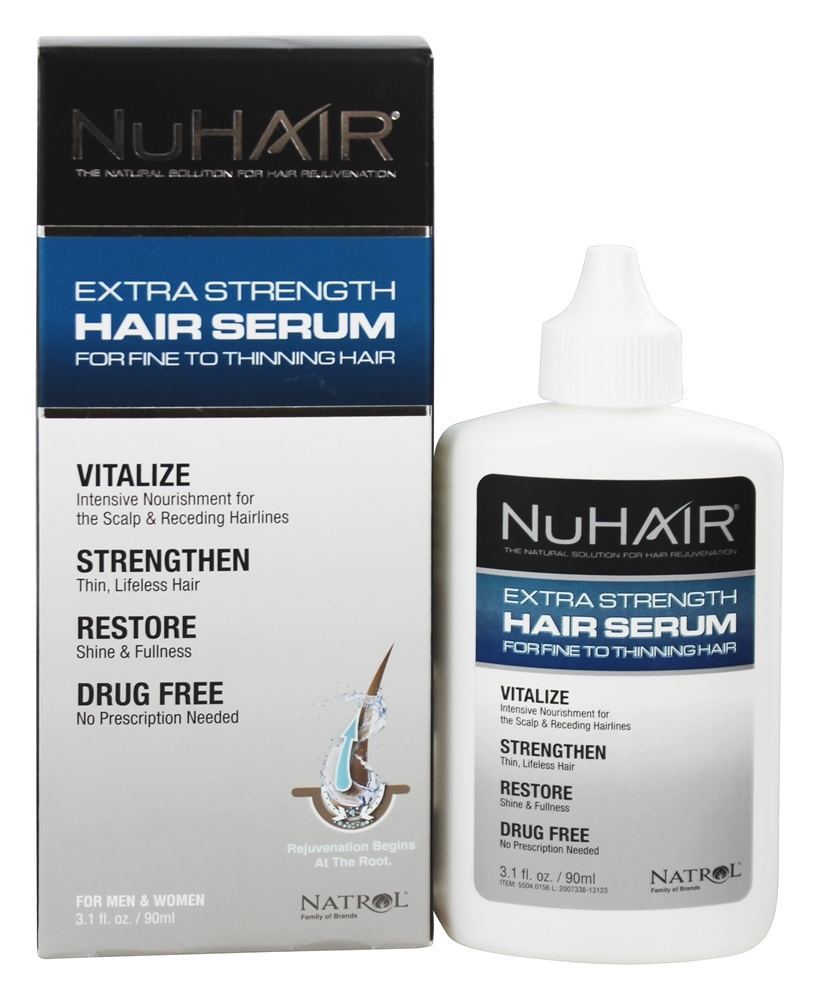 Reparador Para Perda de Cabelo Extra Potente Para Homens & Mulheres - 3.1 fl. oz. Anteriormente pelo Biotech Labs Nu Hair