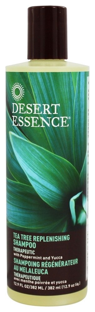 Shampoo de reposição de Tea Tree - 12.9 fl. oz. Desert Essence