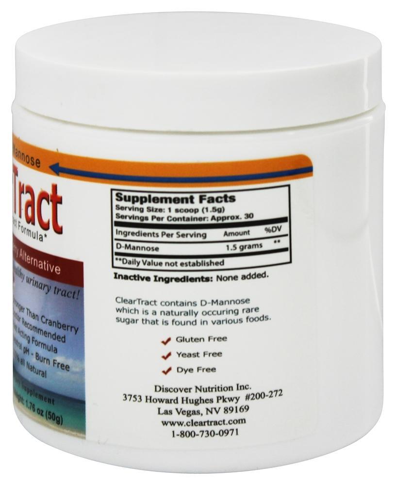 ClearTract em Pó Para Saúde Urinária - 50 Gramas Discover Nutrition - Imagem 2