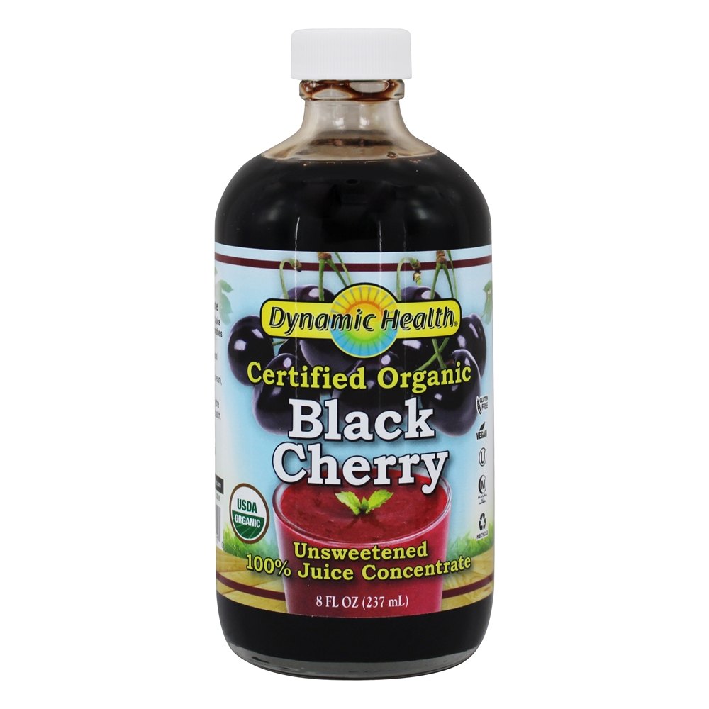 Juice Concentrate 100 % Pure Cereja Preta - 8 fl. oz. Dynamic Health