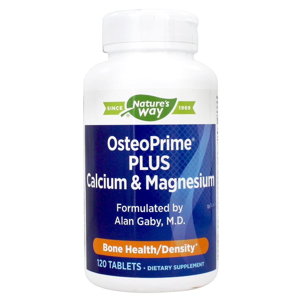 OsteoPrime Plus Cálcio & Magnésio - 120 Tablets Nature's Way - Imagem 2