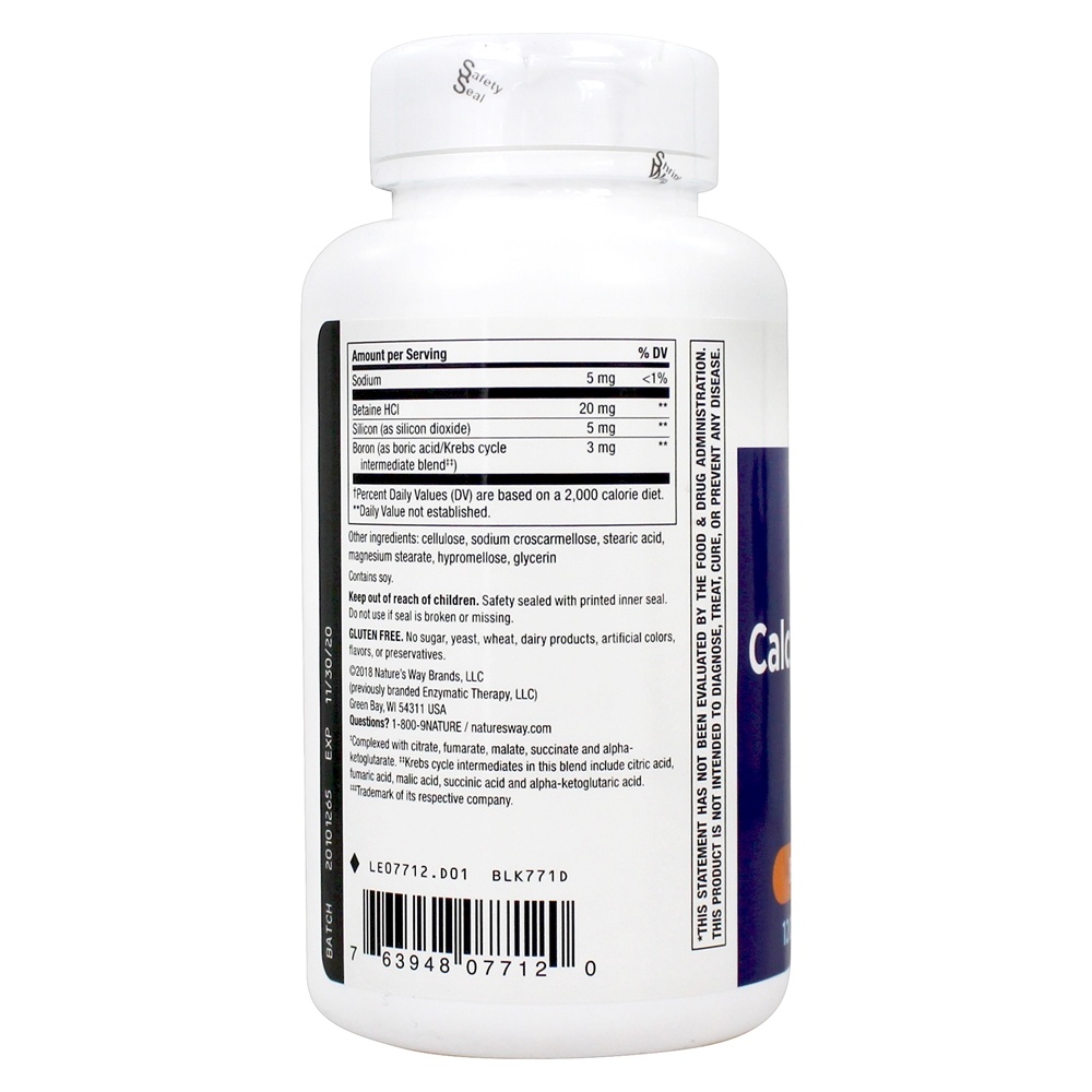 OsteoPrime Plus Cálcio & Magnésio - 120 Tablets Nature's Way - Imagem 4