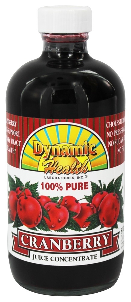 Concentrado de suco 100 % Pure Cranberry - 8 fl. oz. Dynamic Health