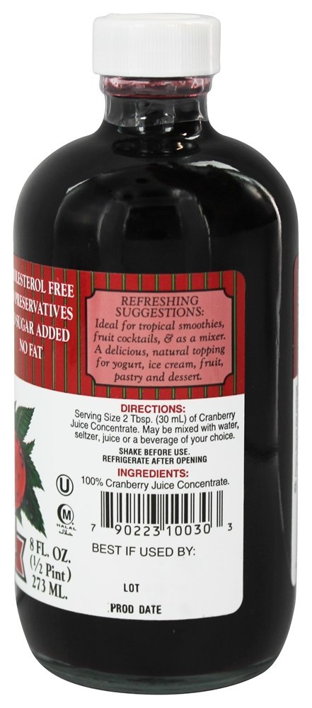Concentrado de suco 100 % Pure Cranberry - 8 fl. oz. Dynamic Health - Imagem 2