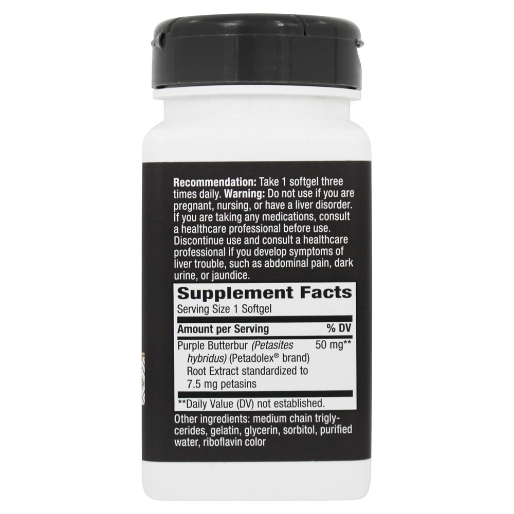 Suporte Cerebral Pro-Ativo Saudável Petadolex 50 mg . - 60 Softgels Nature's Way - Imagem 2
