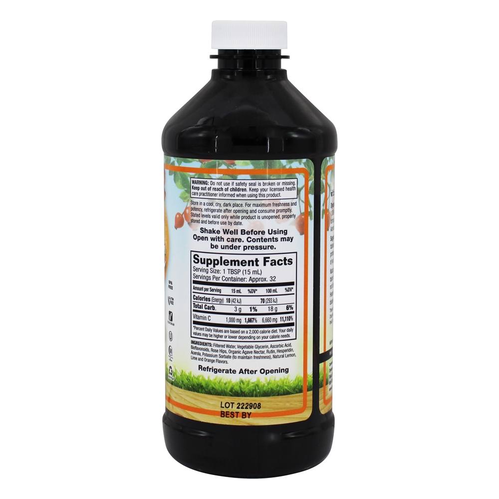 Vitamina C Líquida 1000 mg. - 16 fl. oz. Dynamic Health - Imagem 2