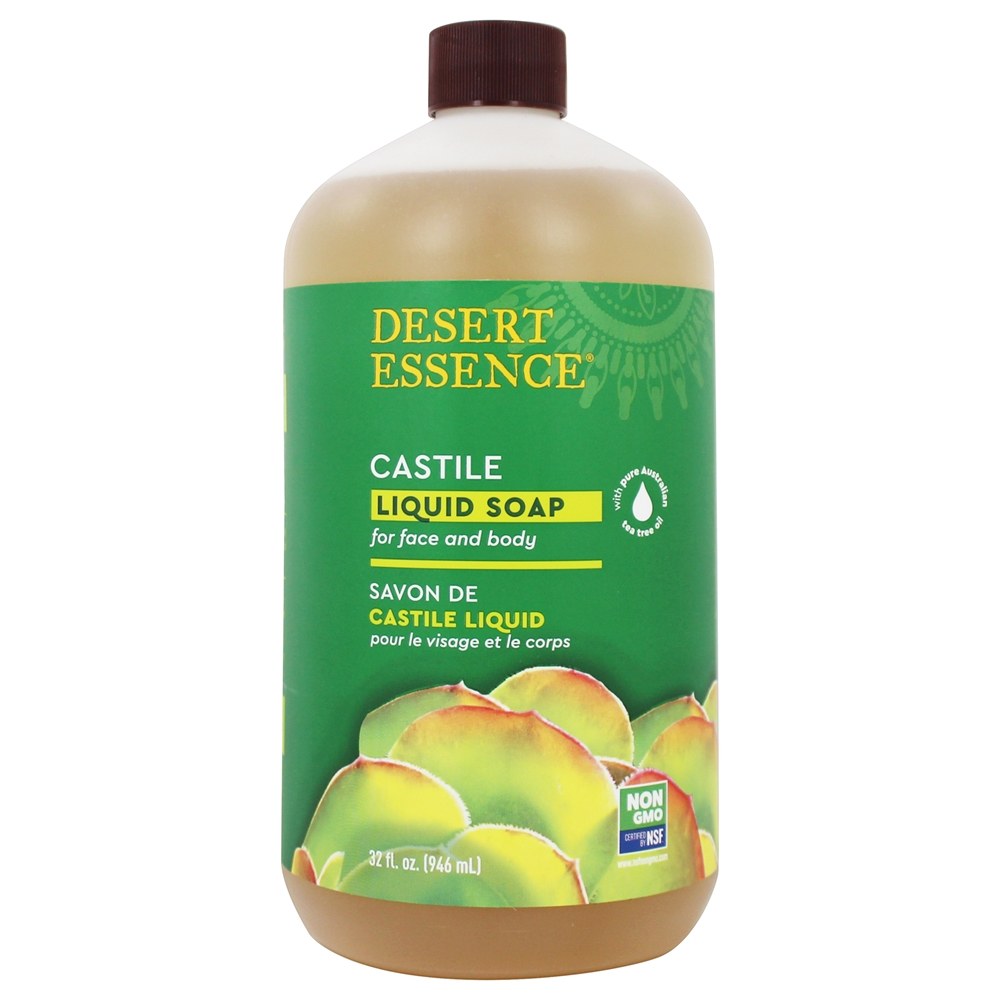 Castela Líquido Sabão Com Eco-Colheita Chá árvore óleo - 32 fl. oz. Desert Essence