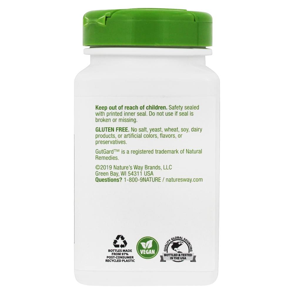Extrato de alcaçuz desglicirrhizinado DGL Alcaçuz digestivo calmante - 100 comprimidos mastigáveis Nature's Way - Imagem 3