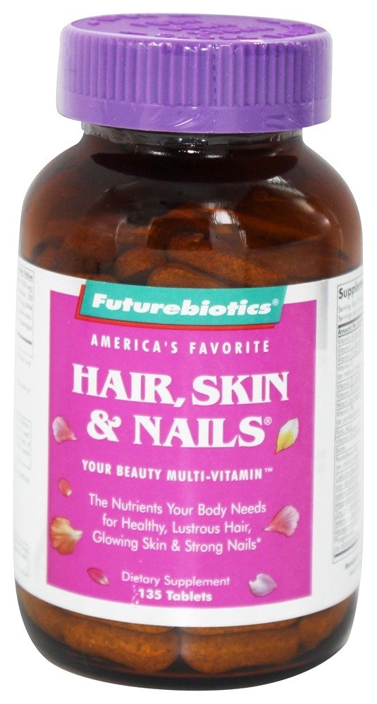Pele do cabelo e unhas para as mulheres - 135 Tablets Futurebiotics