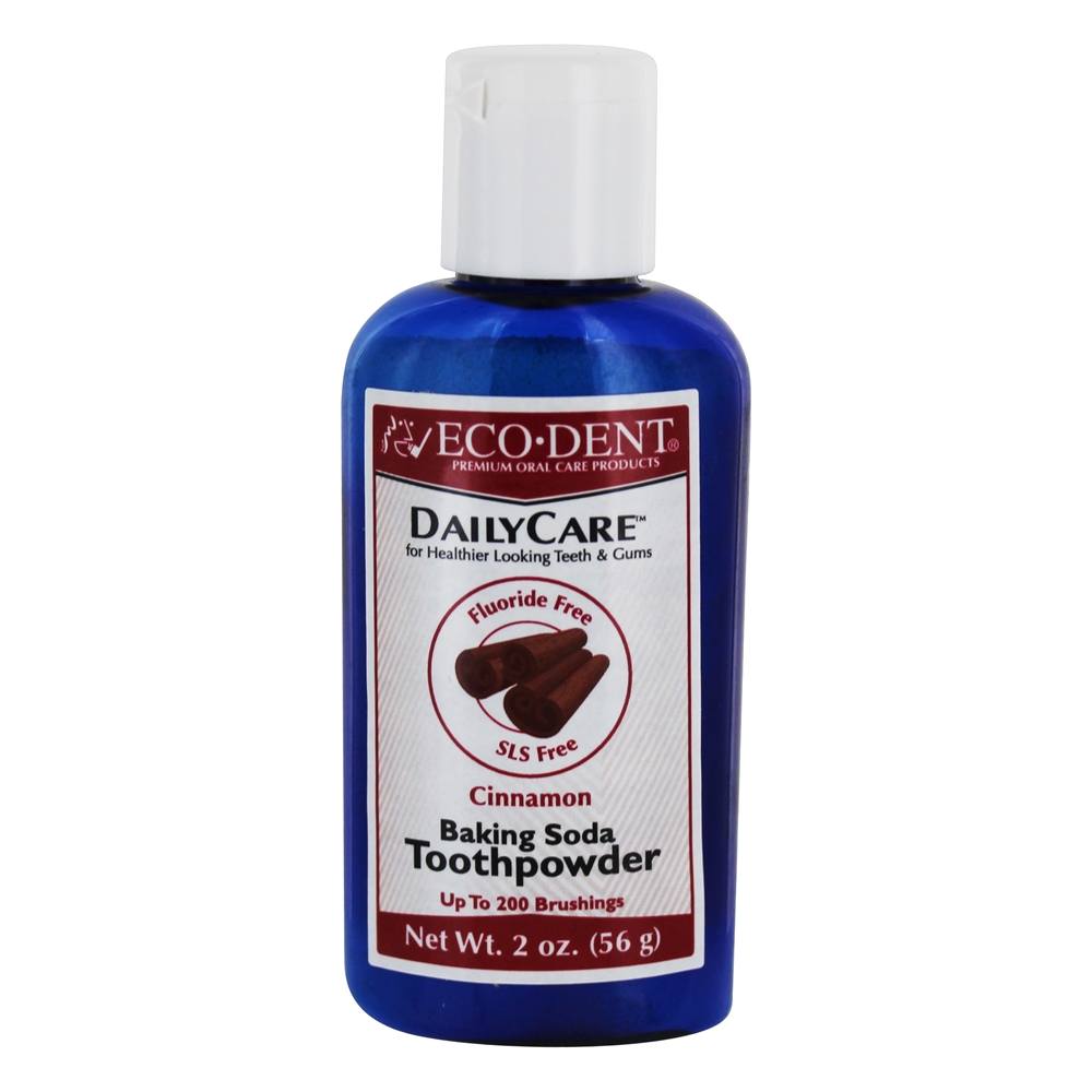 Dailycare Cozimento Soda Toothpowder Canela - 2 oz. Eco-Dent