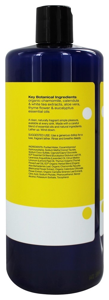 Sabonete para Mãos Refil Limão e Eucalipto - 32 fl. oz. EO Products - Imagem 2