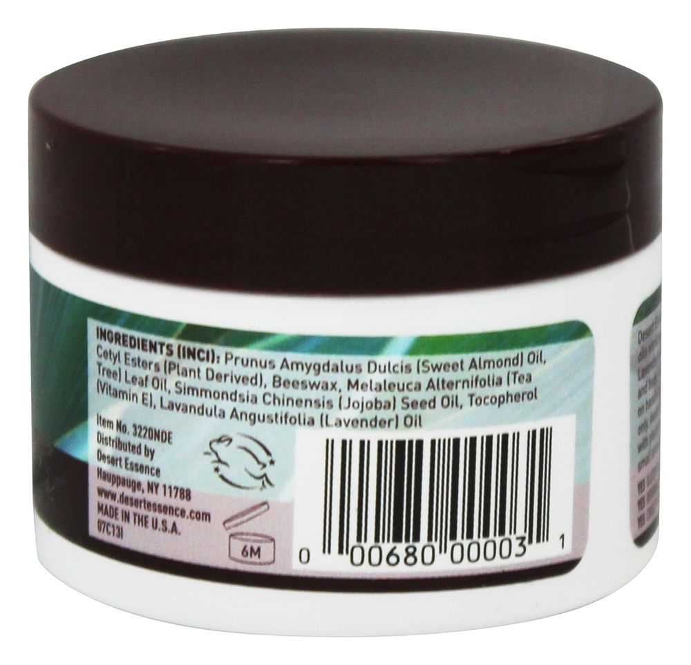 Pomada da pele do óleo da árvore do chá - 1 oz. Desert Essence - Imagem 2