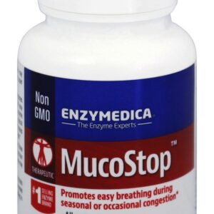 MucoStop - Cápsulas 48 Enzymedica
