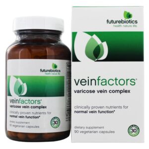 VeinFactors Complexo para Varizes - Cápsulas vegetarianas 90 Futurebiotics