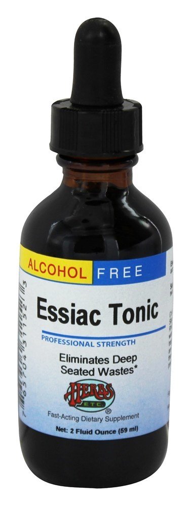 Essiac Tonic Professional Strength Sem álcool - 2 fl. oz. Herbs Etc